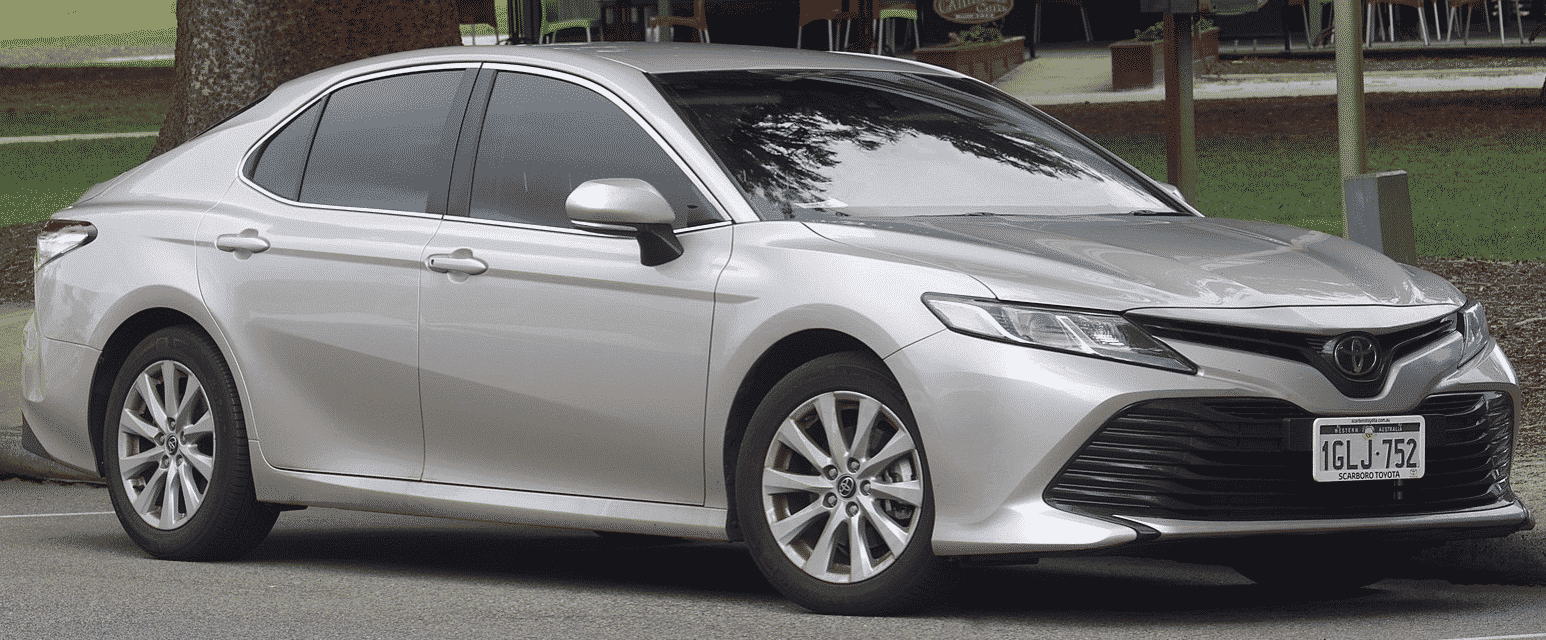 Toyota Camry Junk Car Silver