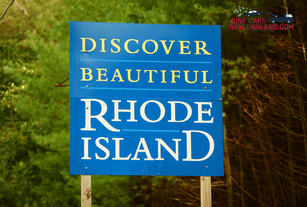 Welcome to Rhode Island Sign